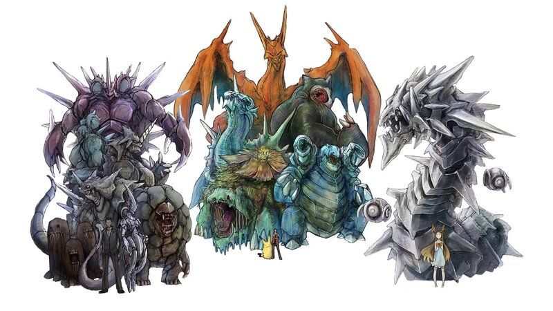 Monsters and Characters — Gray