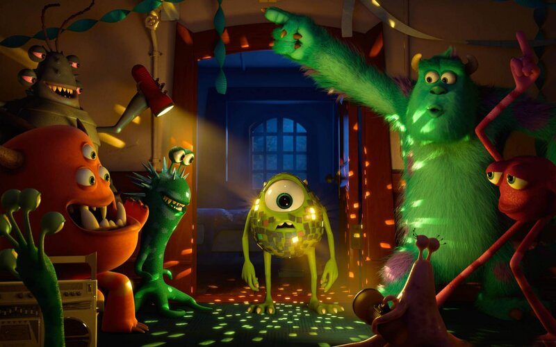 Monsters at a Party — Green