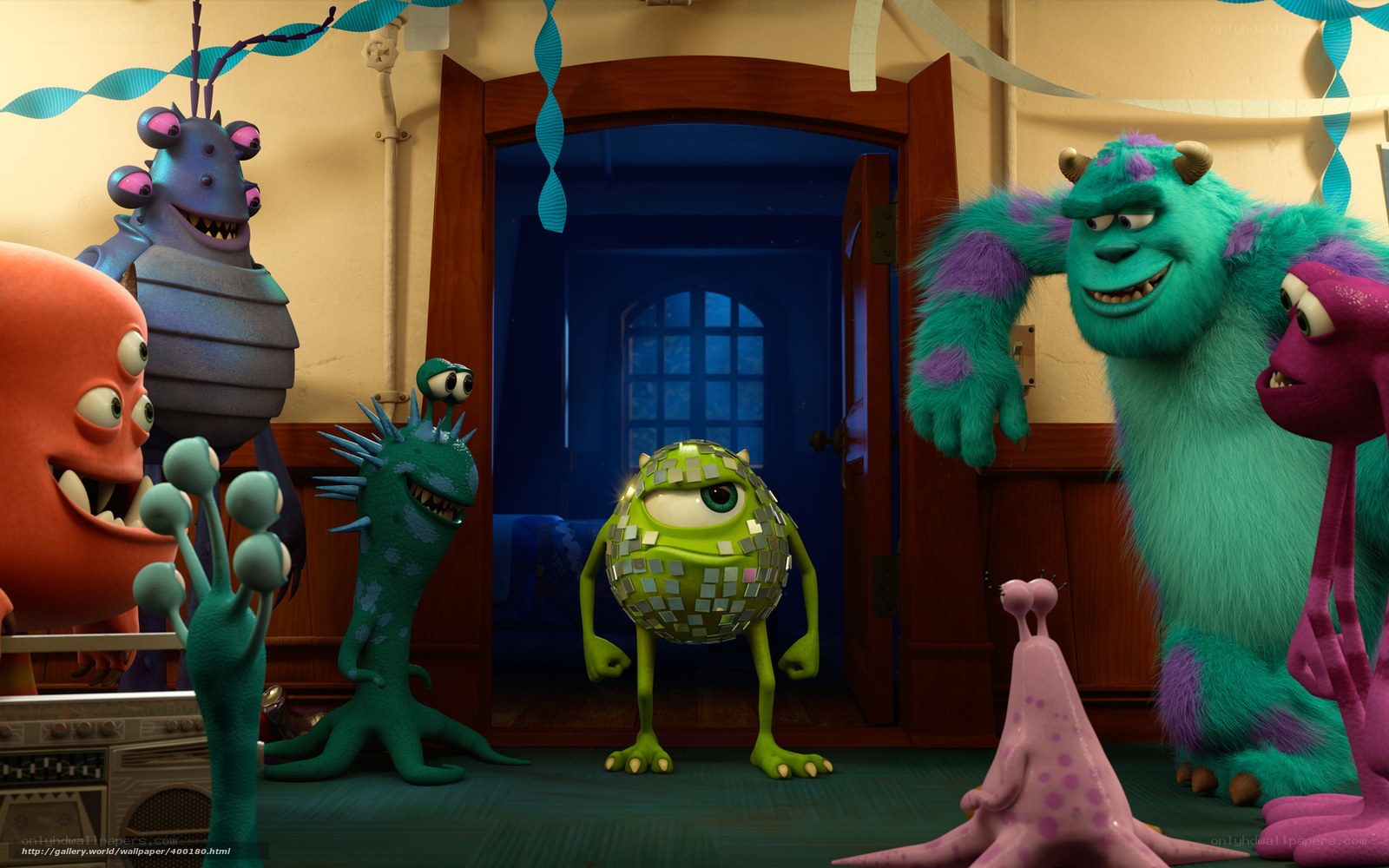 Monsters at a party