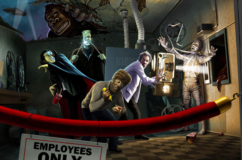 Monsters in a Film Room