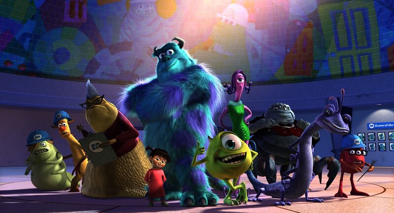 Monsters in a Room — Blue, Playful, 3d Render