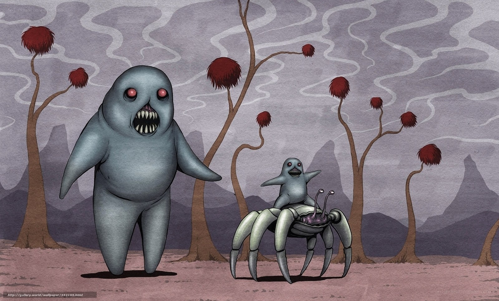 Monsters in a Strange Landscape