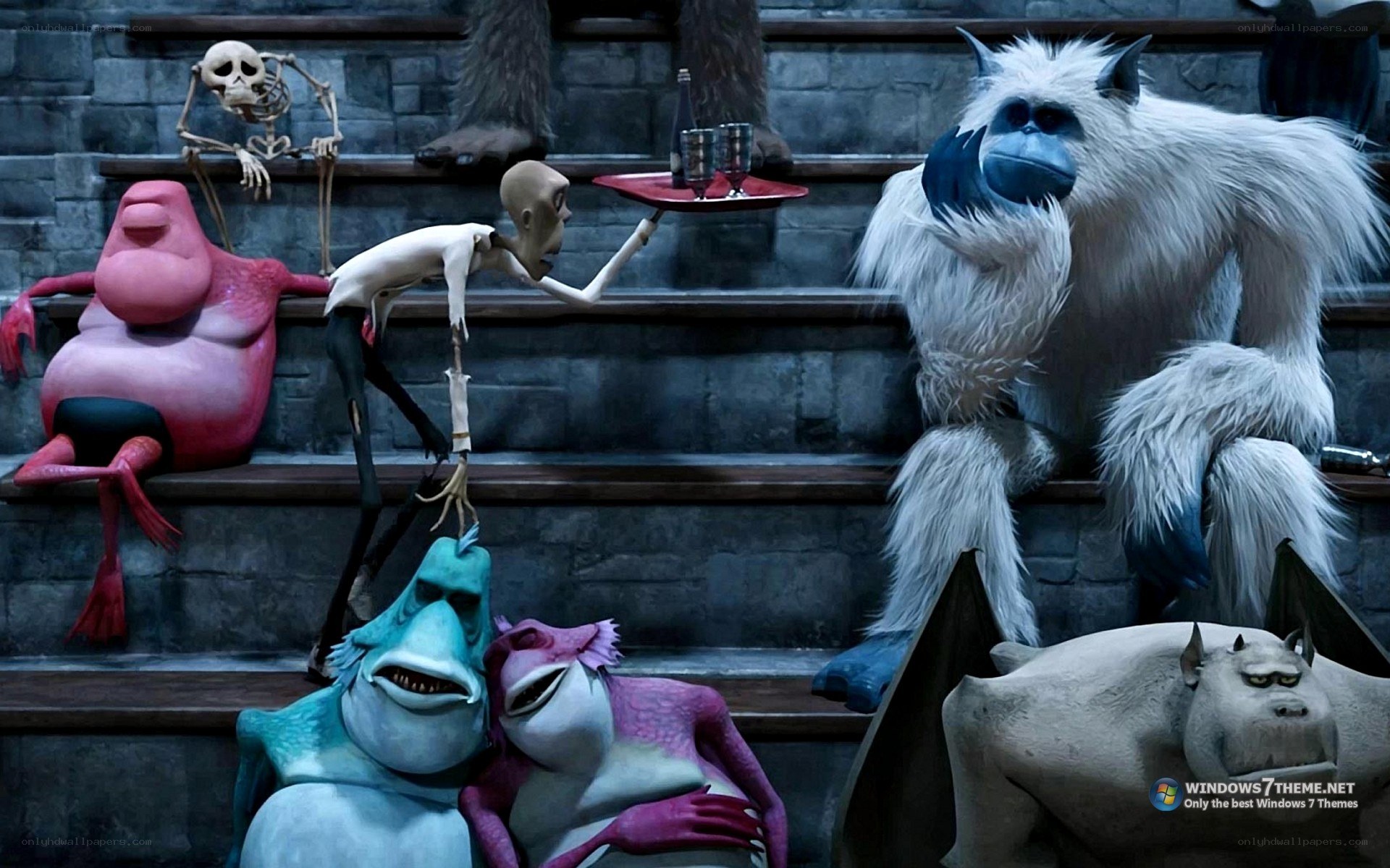 Monsters in a theater