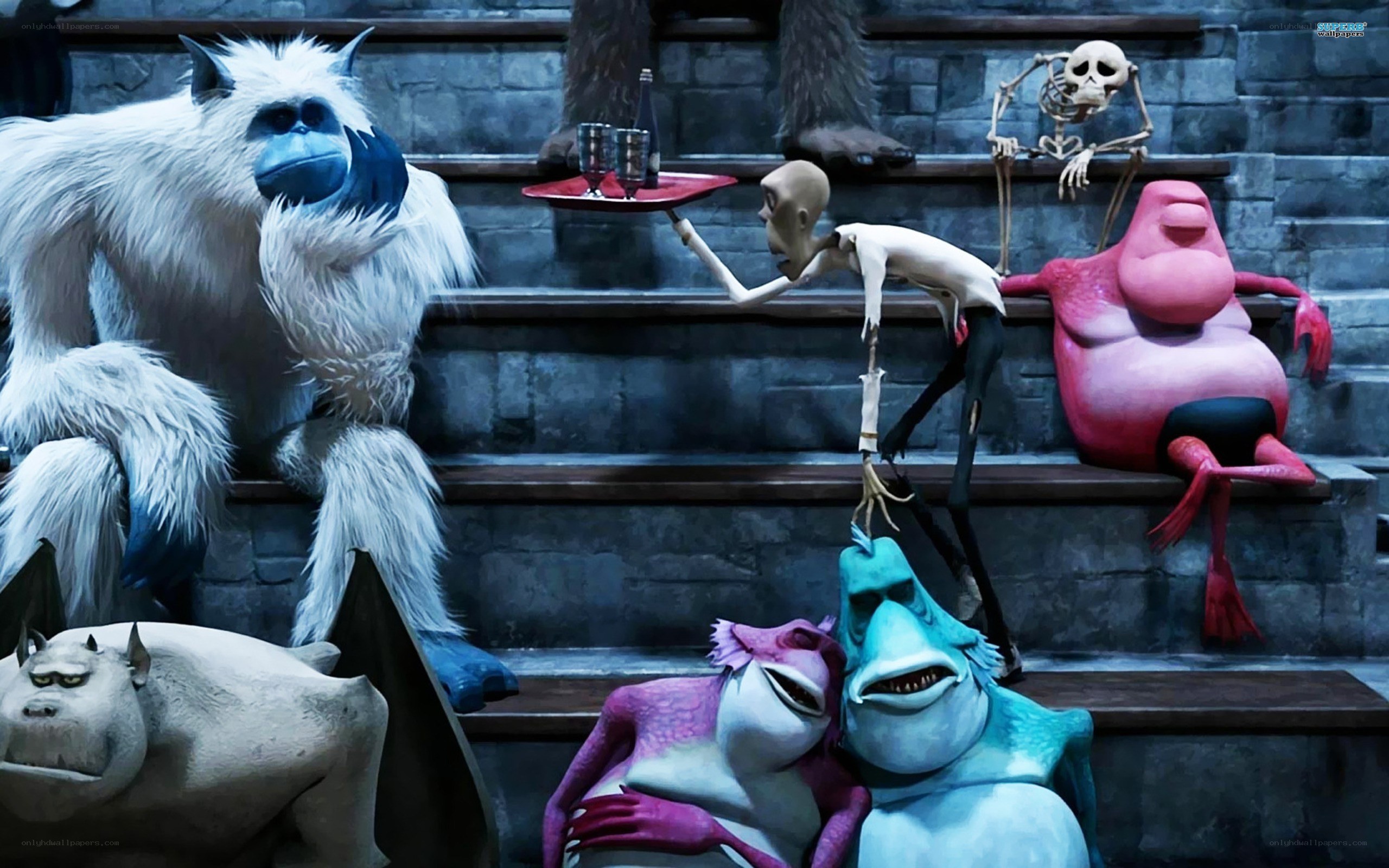 Monsters in a theater