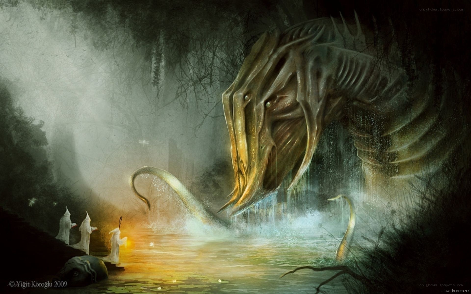 Monsters in the swamp