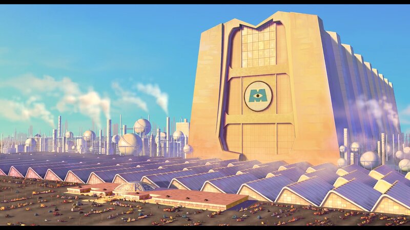 Monsters Inc Building