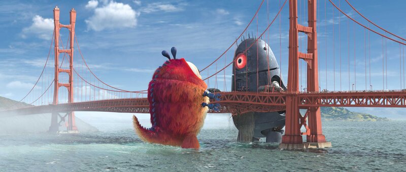 Monsters on the Golden Gate Bridge