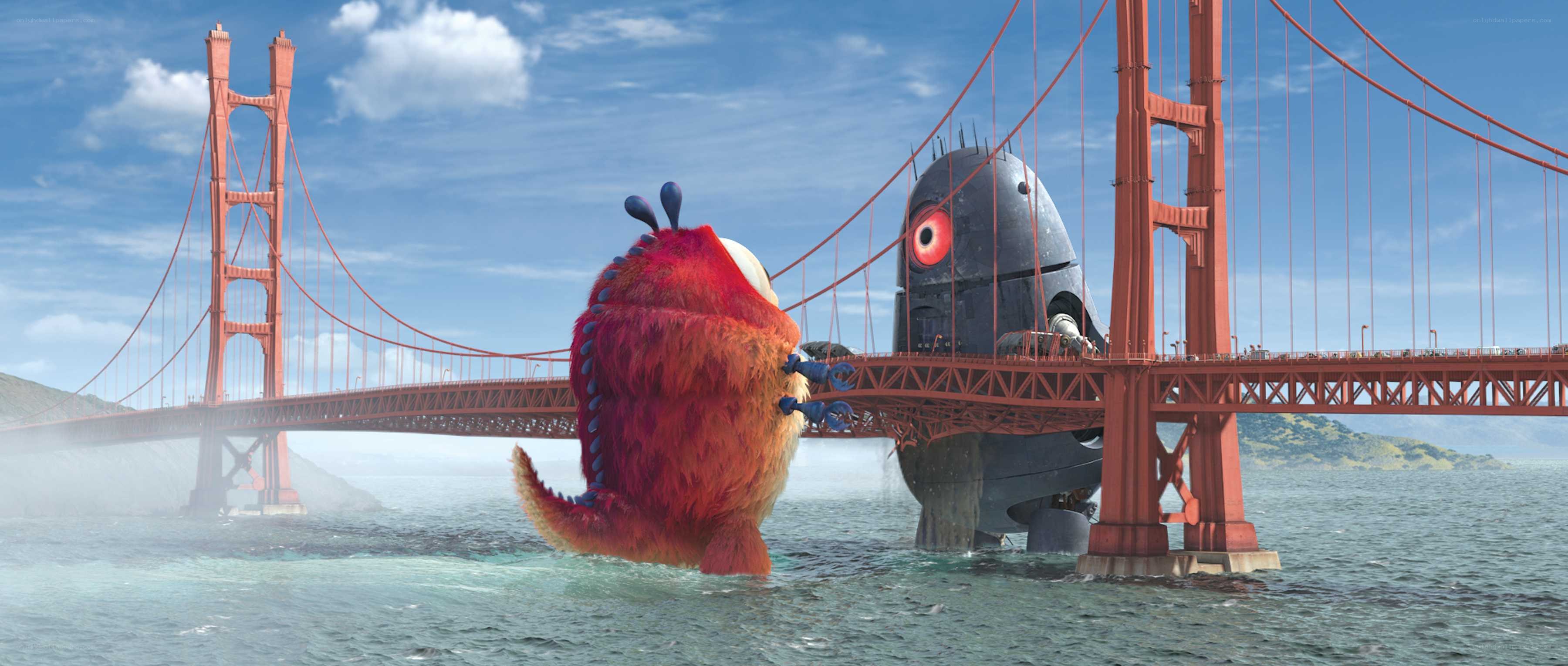 Monsters on the Golden Gate Bridge