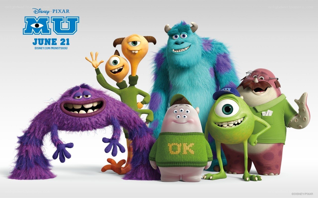 Monsters University characters
