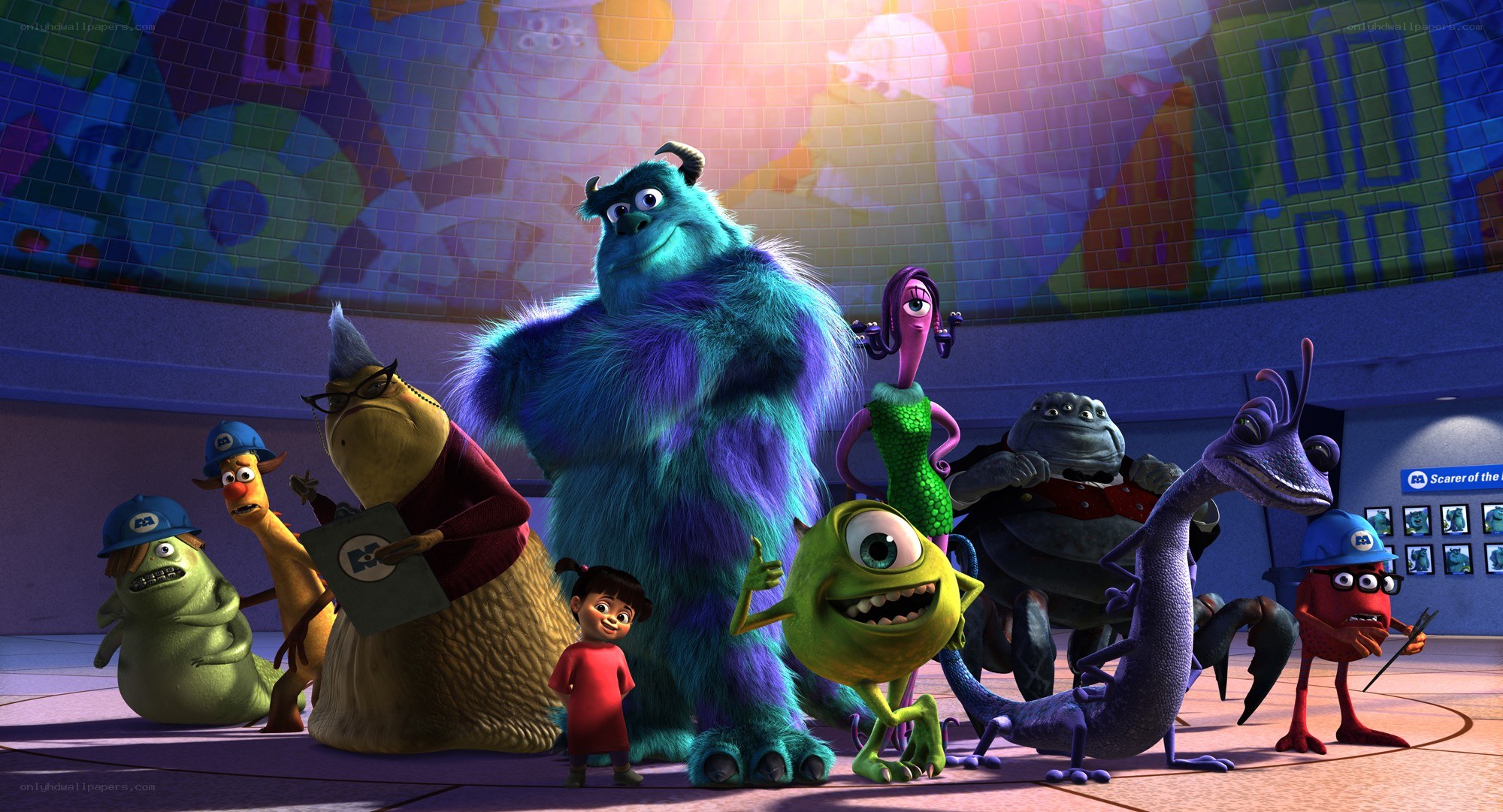 Monsters University characters