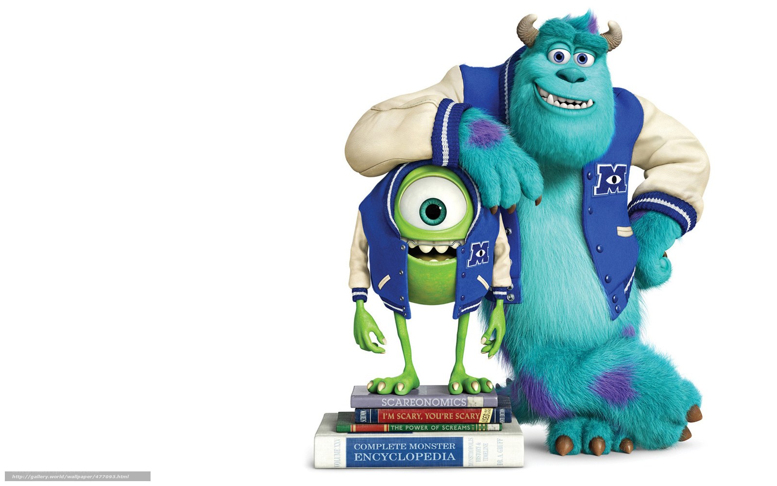 Monsters University characters