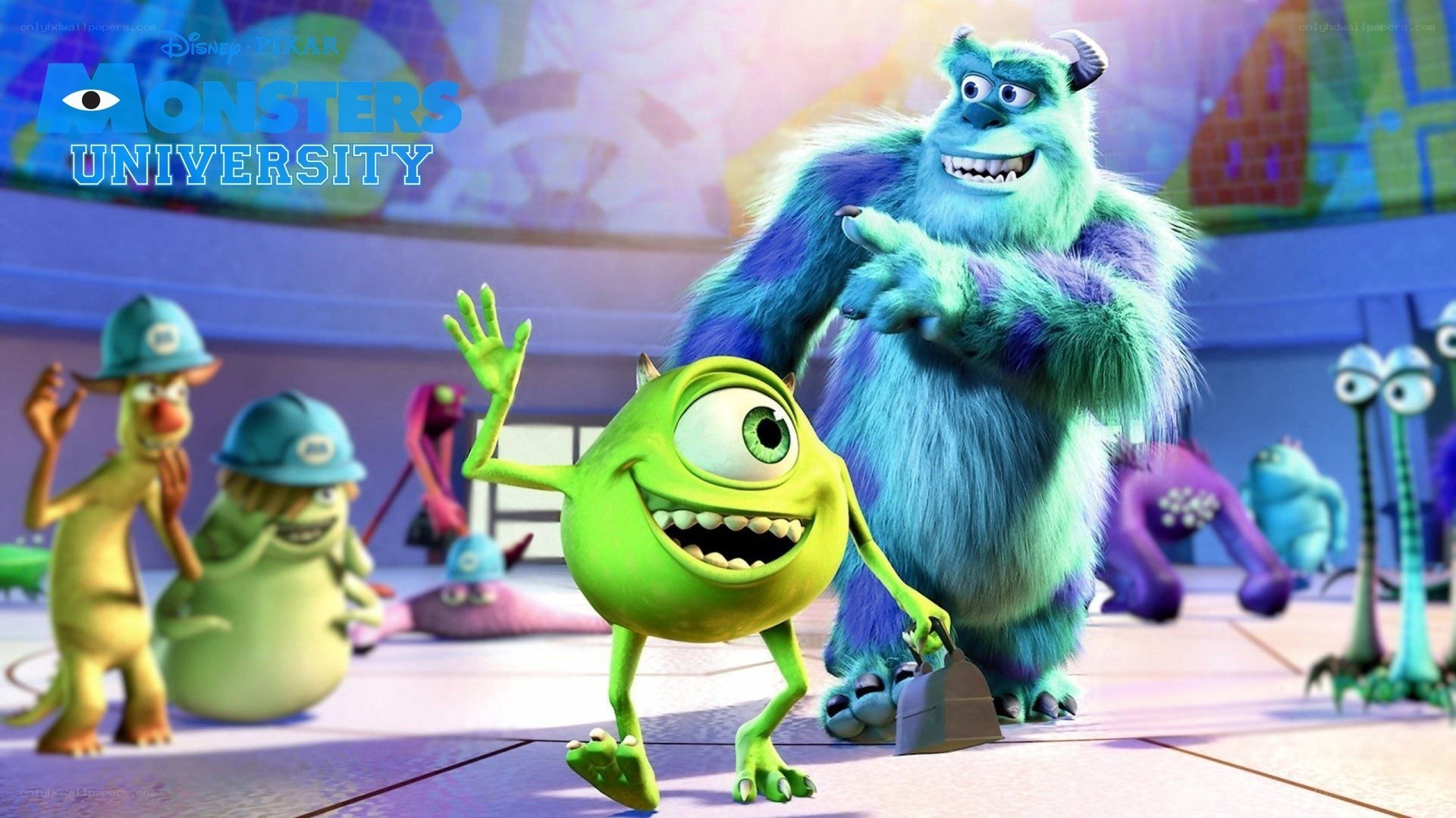 Monsters University characters