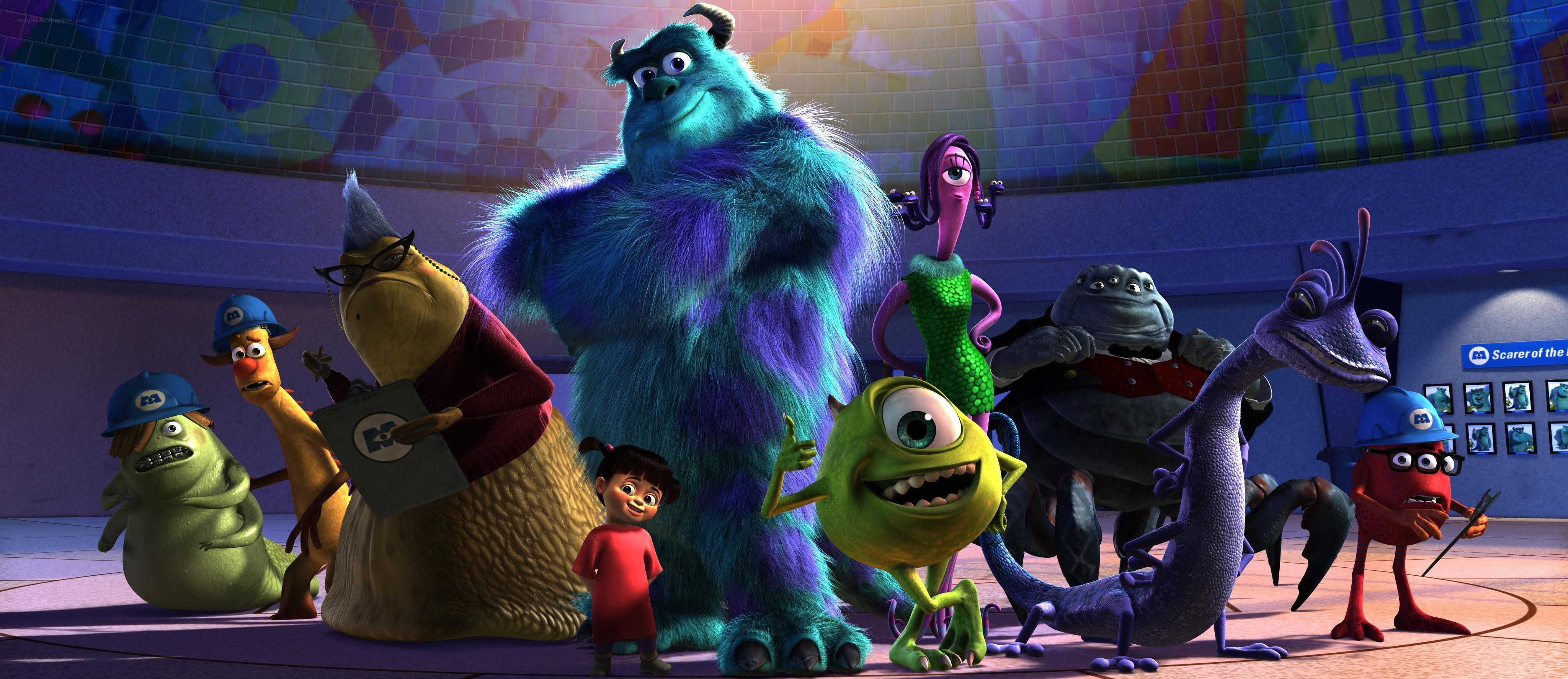 Monsters University characters