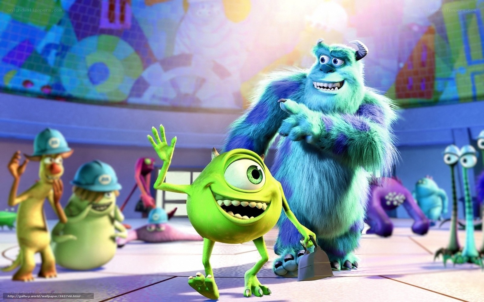 Monsters University characters