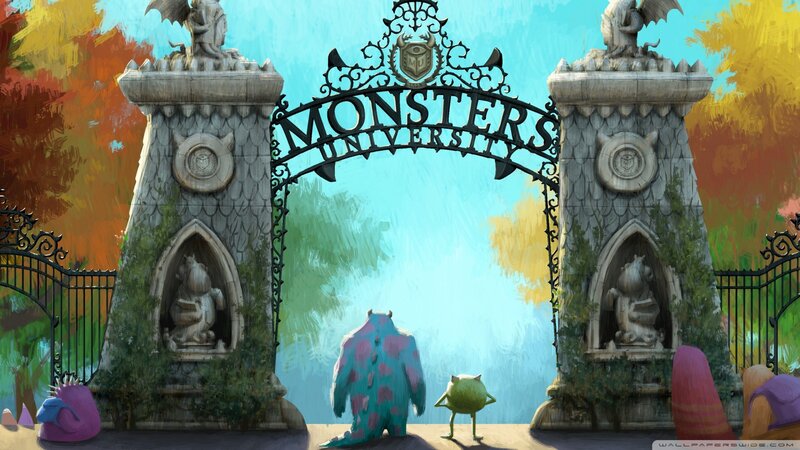Monsters University entrance