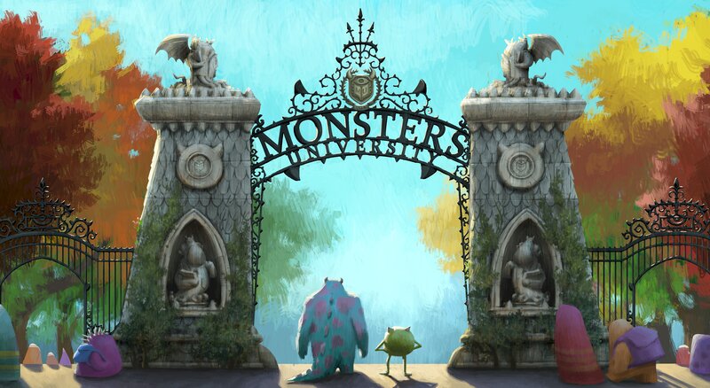 Monsters University entrance