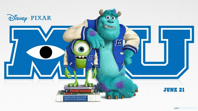 Monsters University movie poster