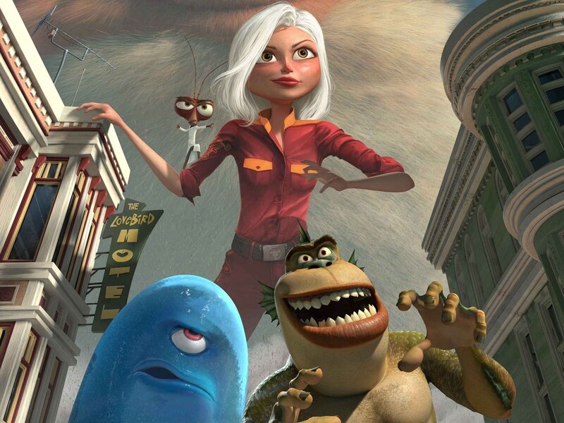 Monsters vs. Aliens characters
