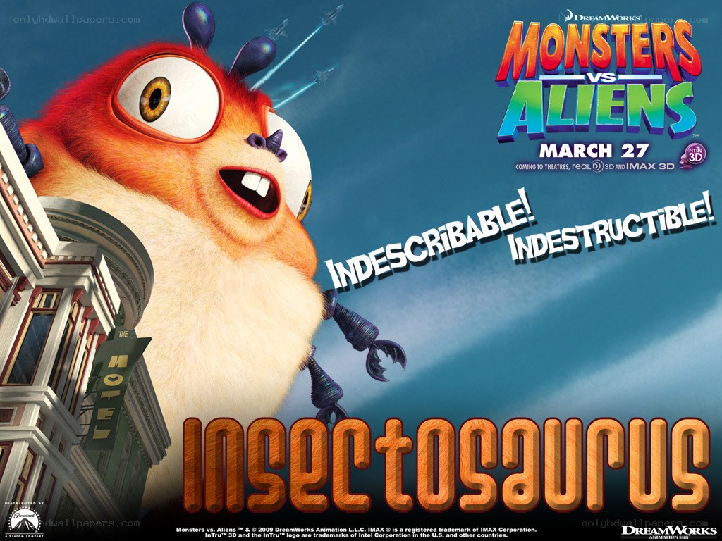 Monsters vs Aliens Insectosaurus