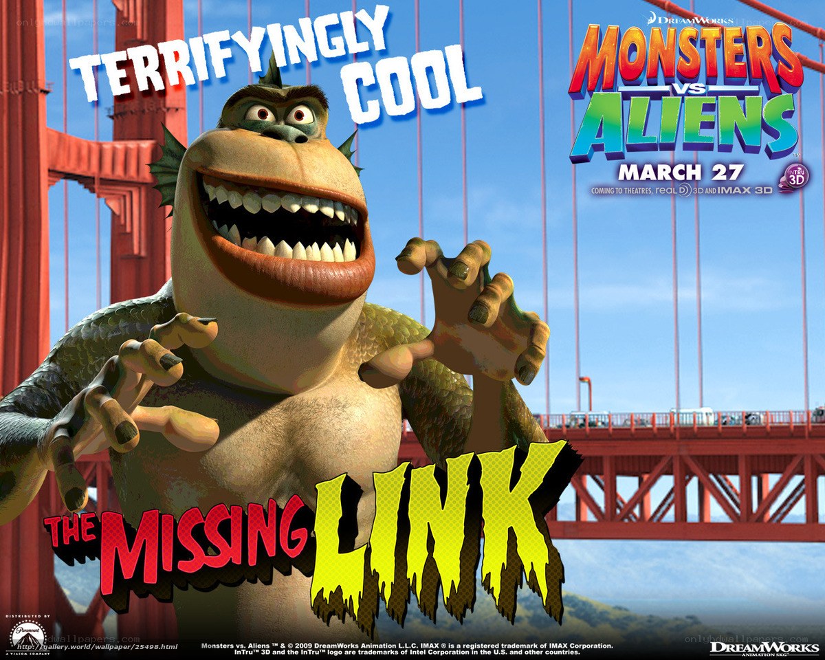 Monsters vs Aliens movie poster