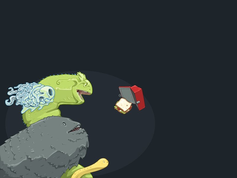 Monsters with Sandwich