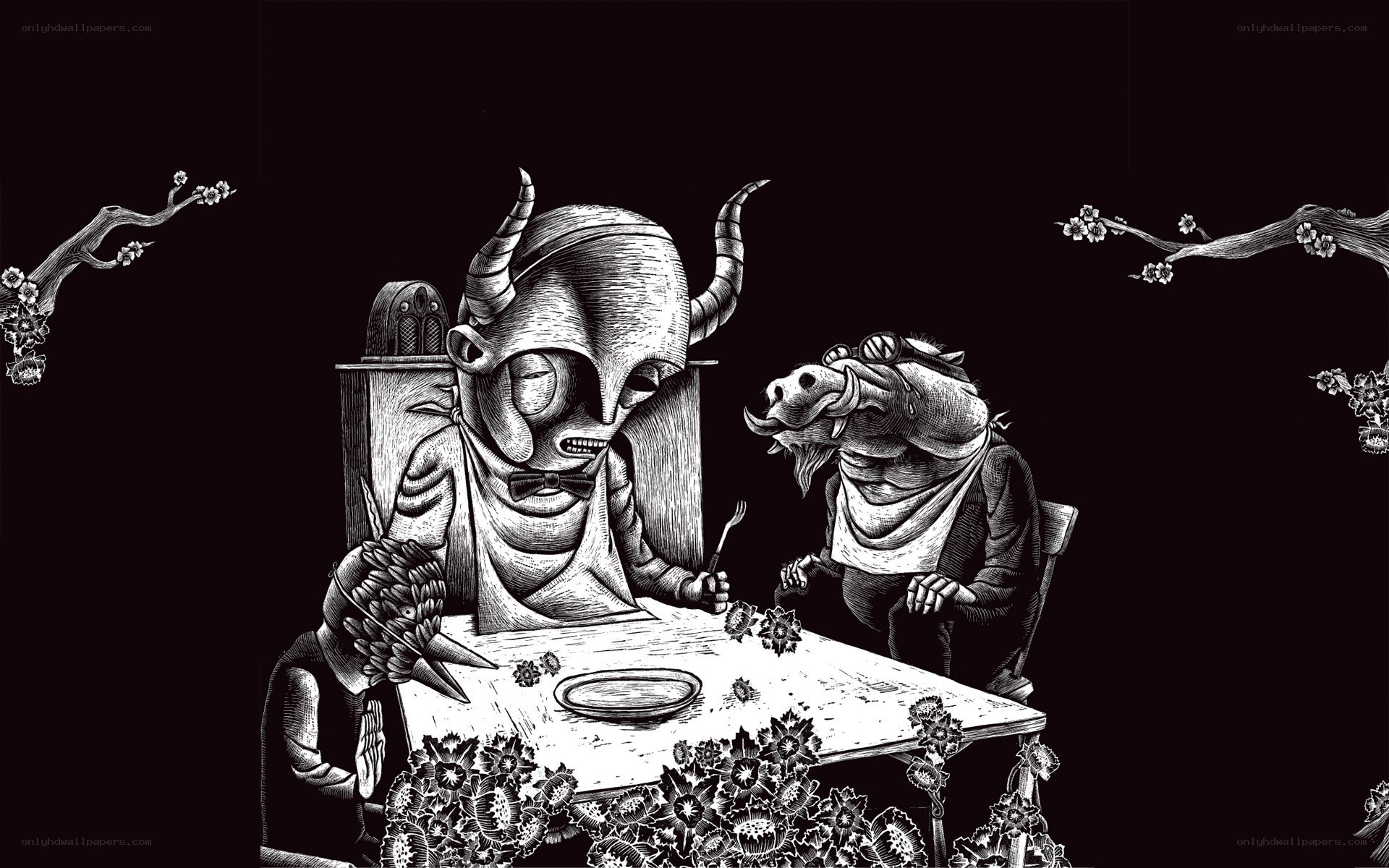 Monstrous dining companions