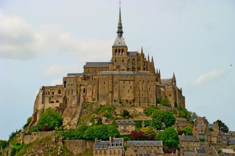 Mont Saint-Michel Abbey — Brown
