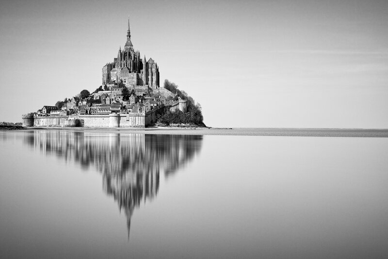 Mont Saint-Michel — Black