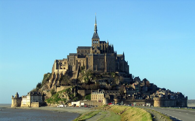 Mont Saint-Michel in France