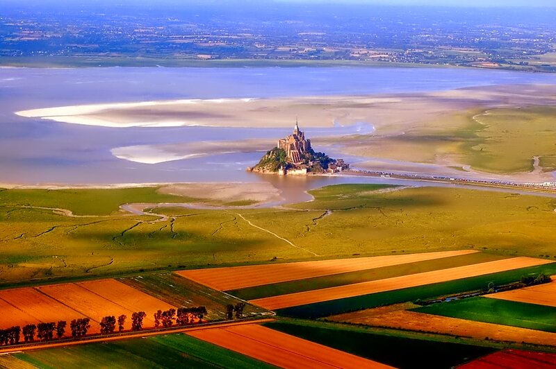 Mont Saint-Michel Island — Green