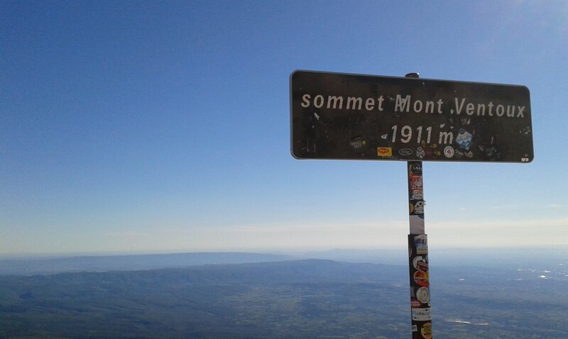 Mont Ventoux Summit Sign