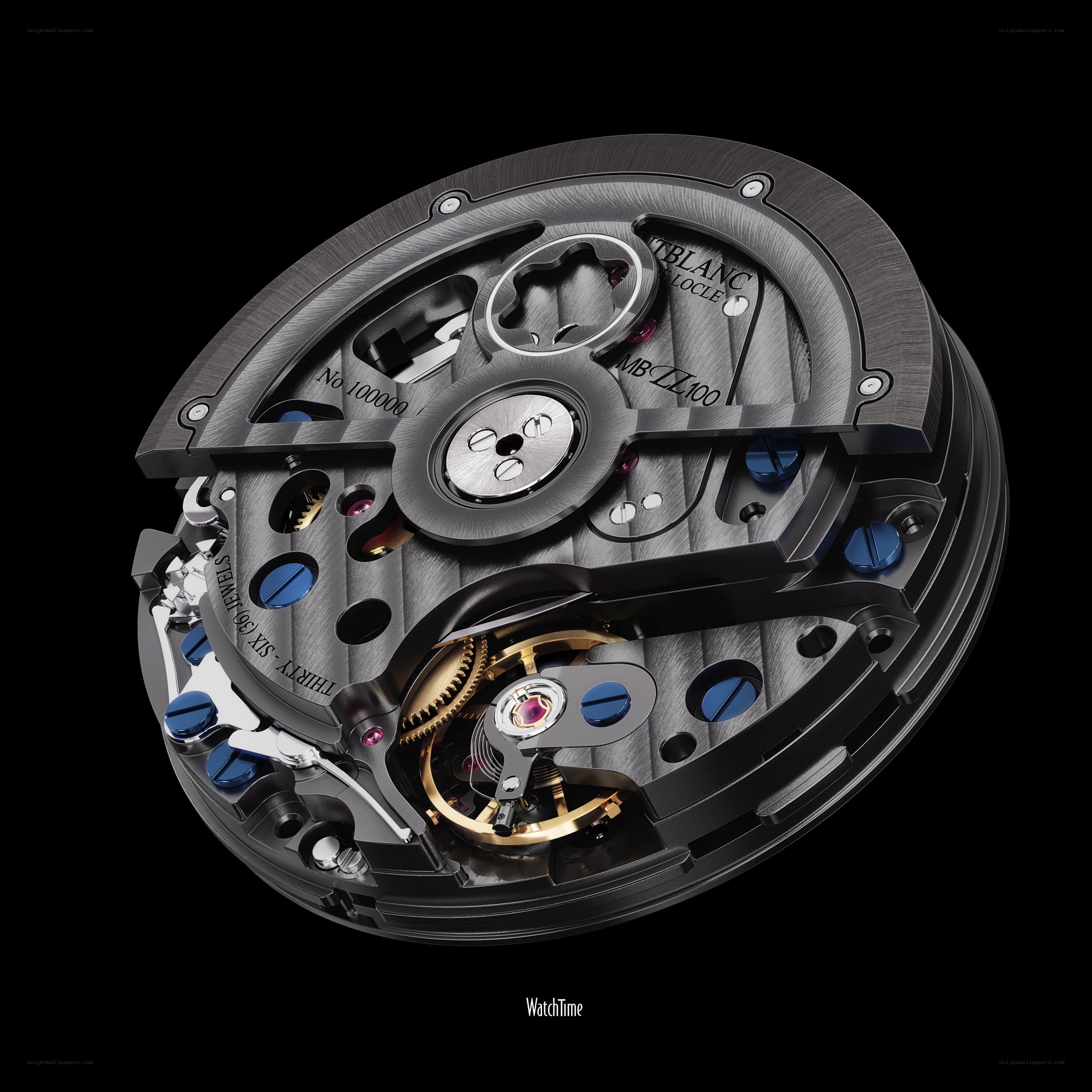 Montblanc watch movement
