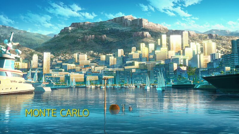 Monte Carlo cityscape