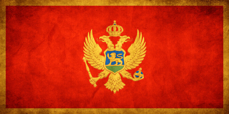 Montenegrin Flag — Red
