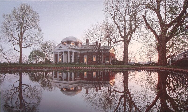 Monticello House Reflection