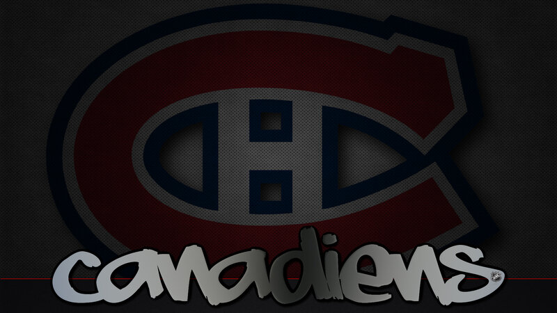Montreal Canadiens Logo — Black, Dark