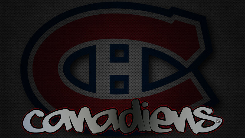 Montreal Canadiens Logo — Black