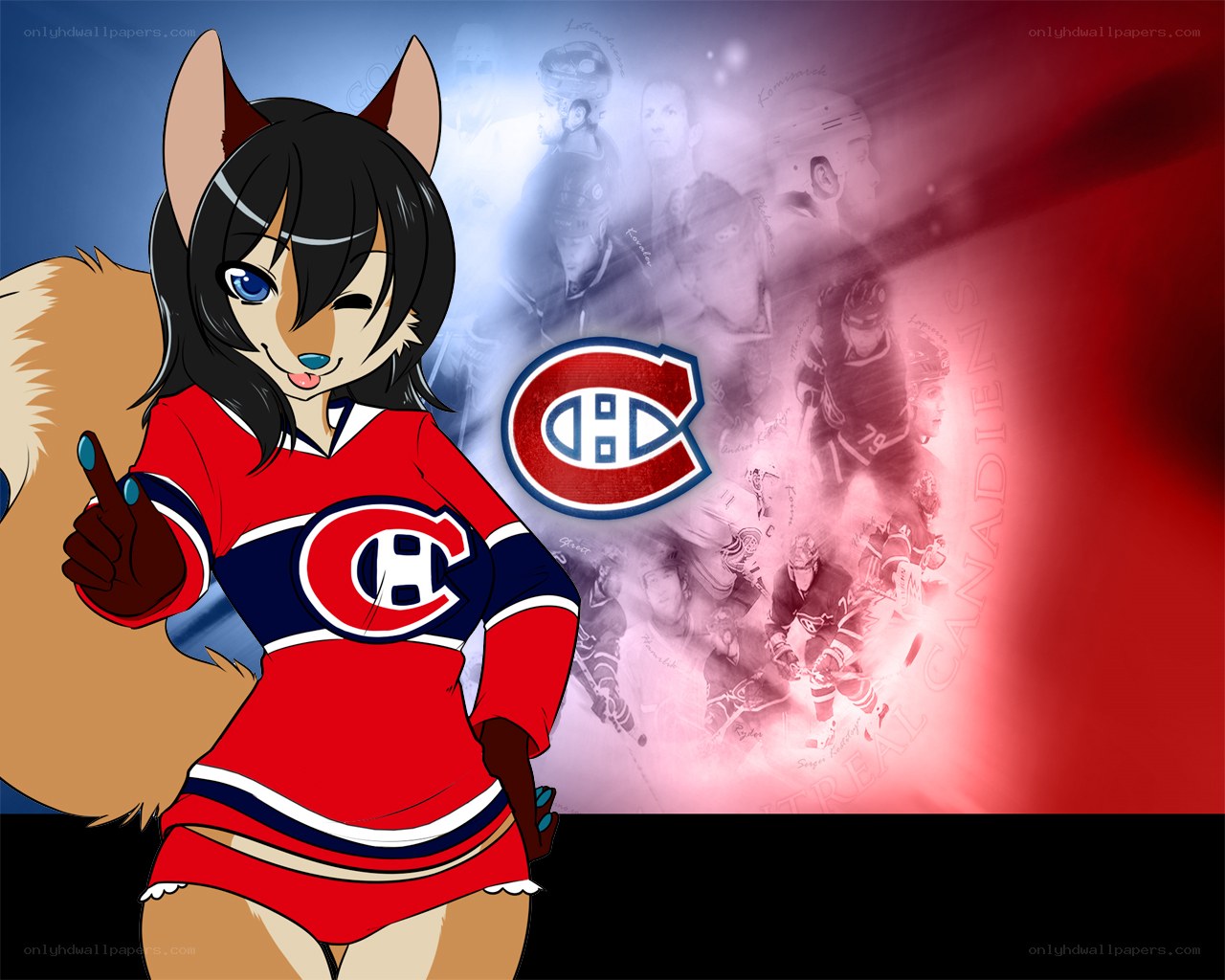 Montreal Canadiens mascot