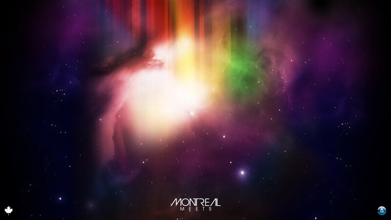 Montreal Meets colorful nebula
