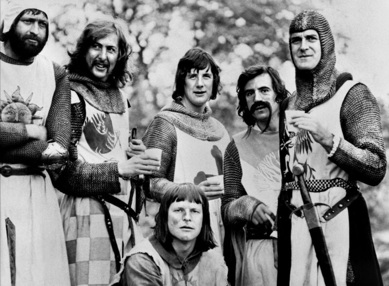 Monty Python knights group