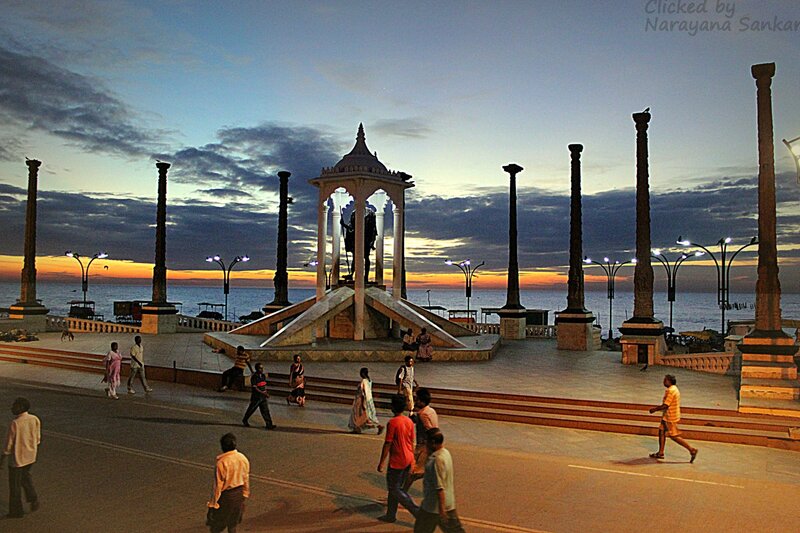 Monument at Seaside Promenade