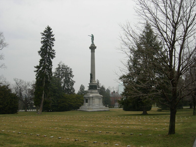 Monument in a cemetery