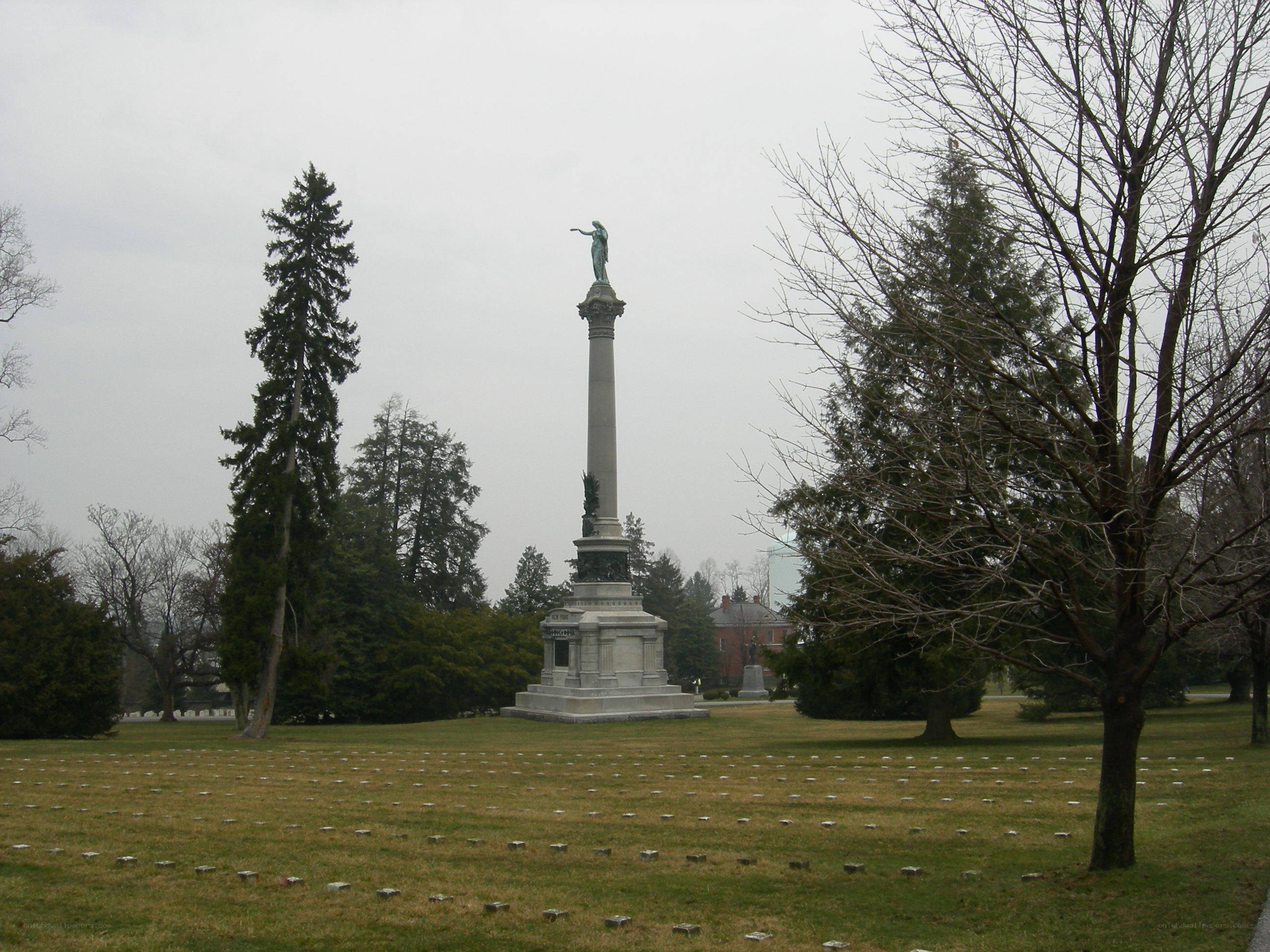 Monument in a cemetery