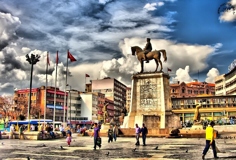 Monument in Ankara Square