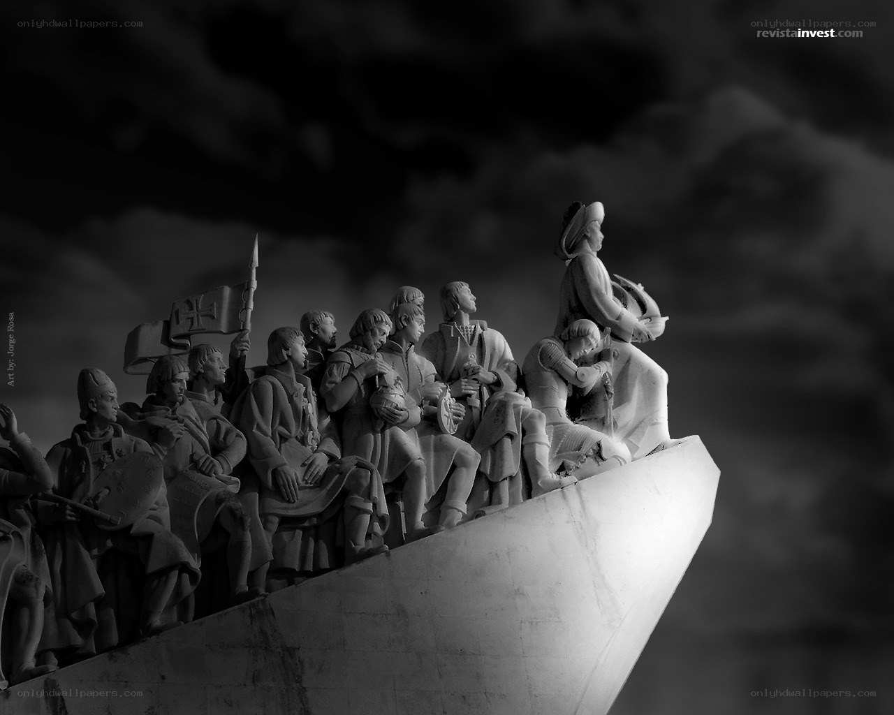 Monument to explorers