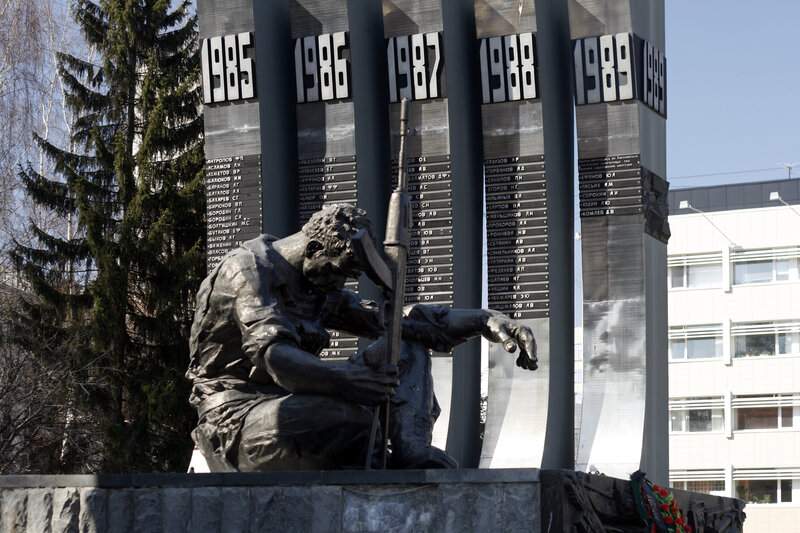 Monument to Soviet soldiers