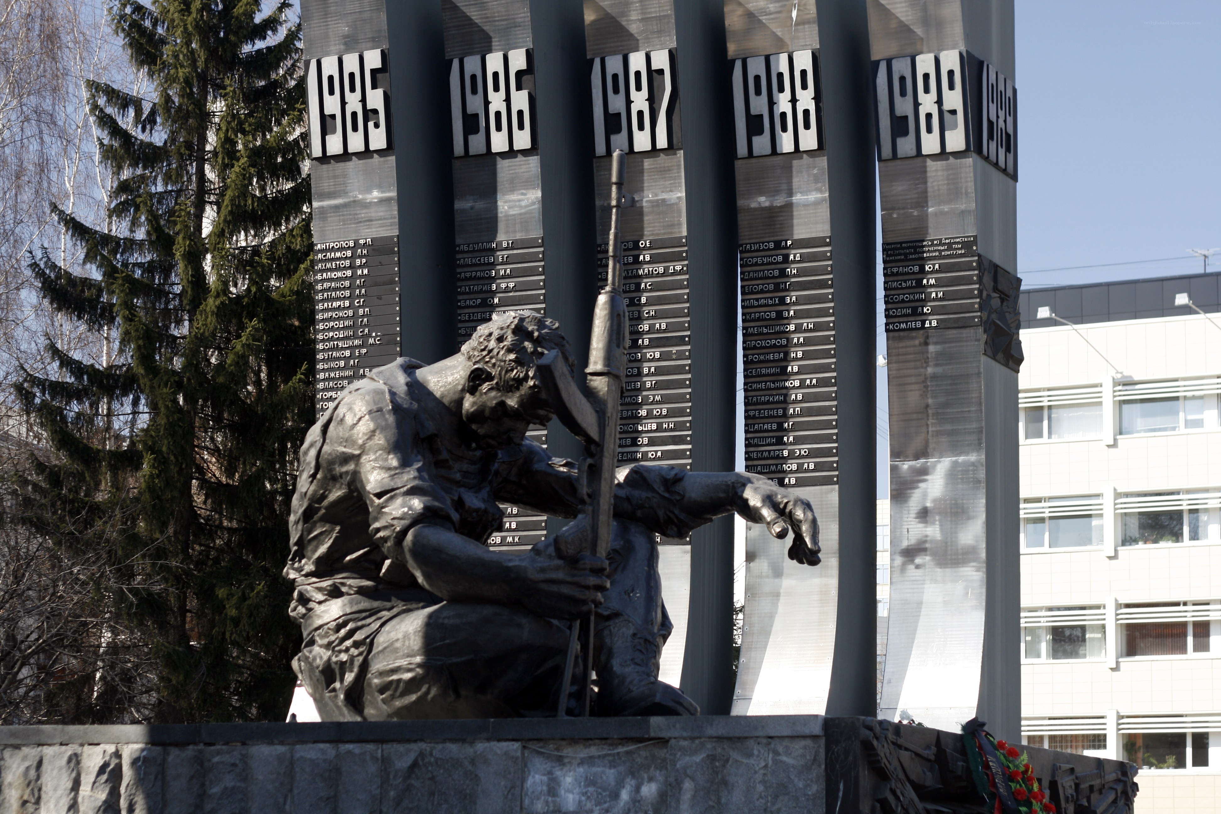 Monument to Soviet soldiers