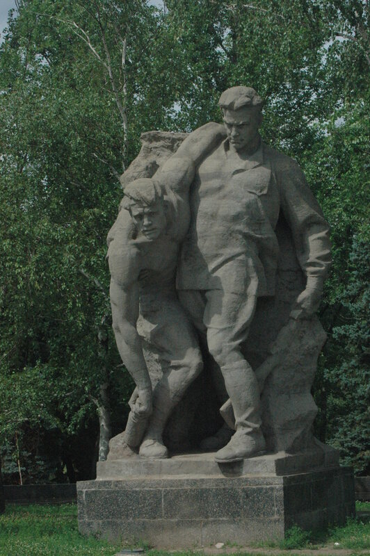 Monument to Soviet soldiers