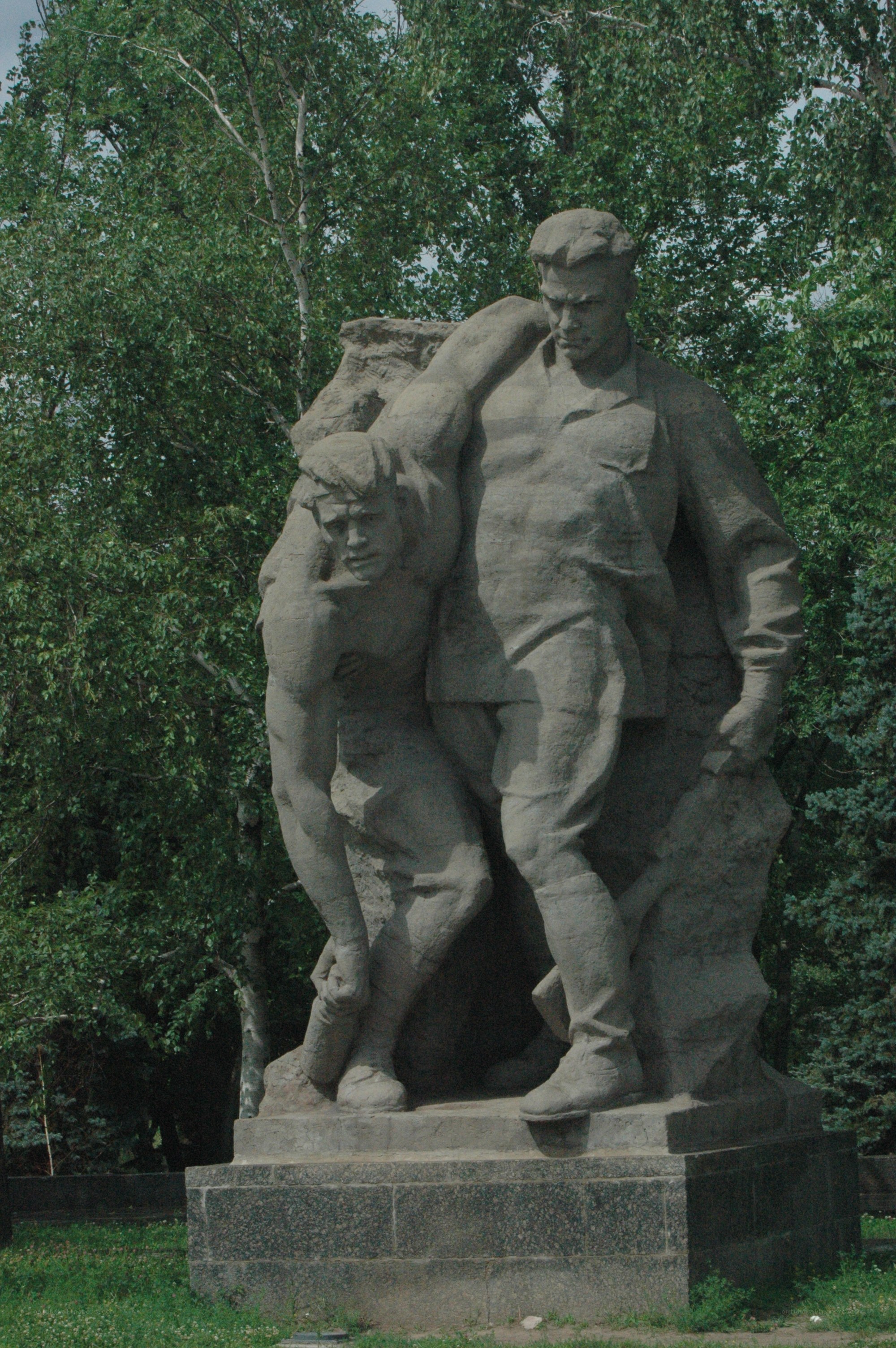 Monument to Soviet soldiers