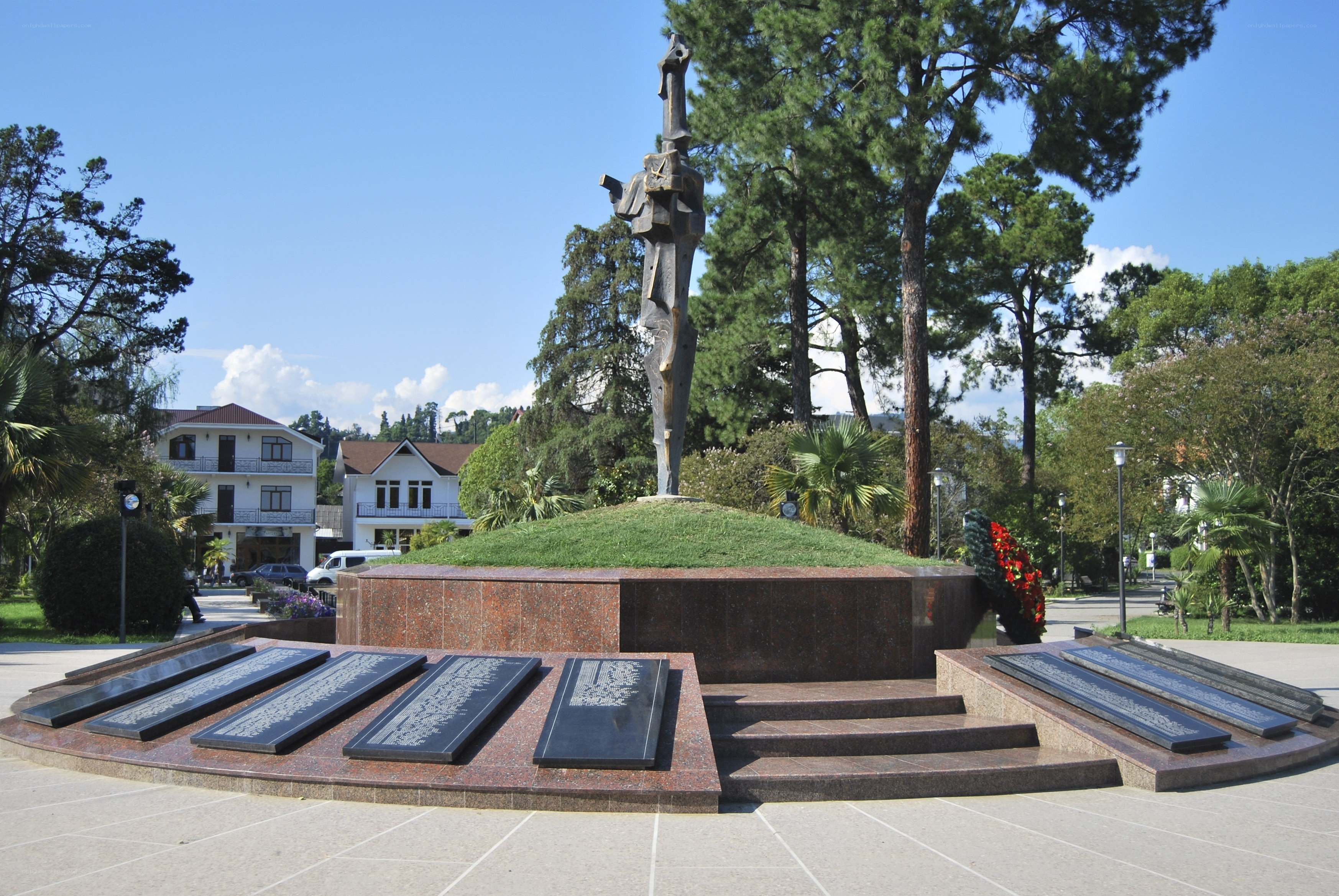 Monument to Soviet soldiers